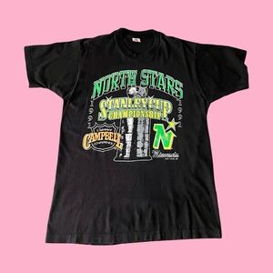 Vintage 1991 North Stars Hockey T-shirt
